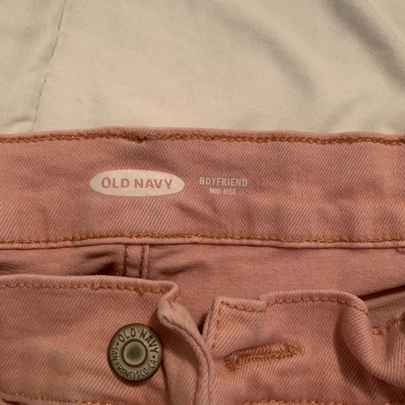 Dusty rose color Old Navy jeans - Picture 3 of 7